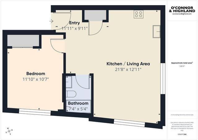 632 Centre St 203, Boston, MA 02139