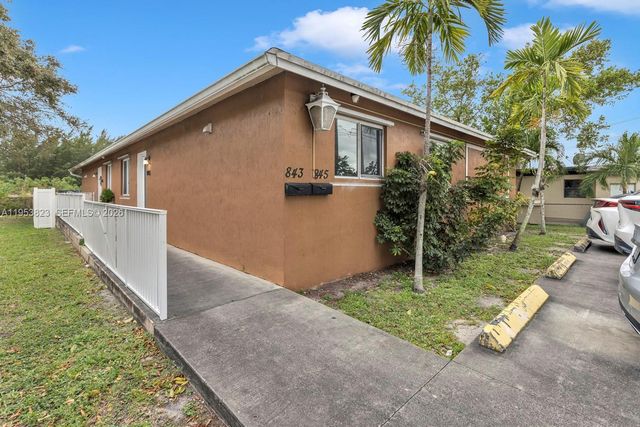 843 NW 7th St 843-845, Hallandale Beach, FL 33009