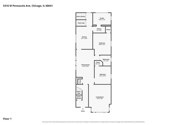 5316 W Pensacola Avenue, Chicago, IL 60641