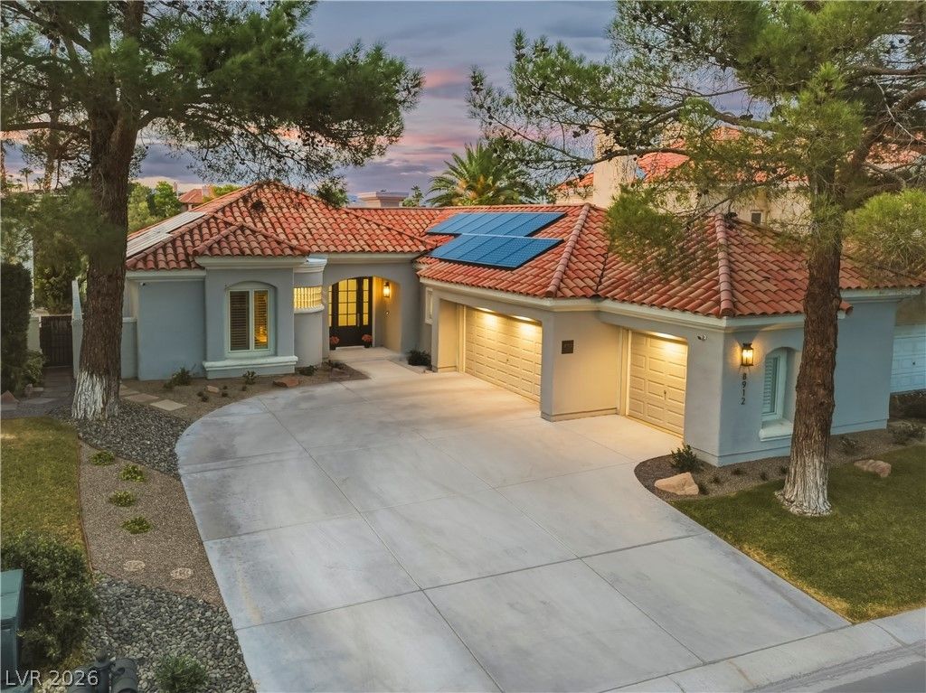 8912 Rainbow Ridge Drive, Las Vegas, NV 89117 — exterior