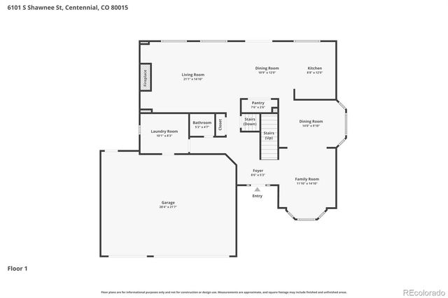 6101 S Shawnee Street, Centennial, CO 80015