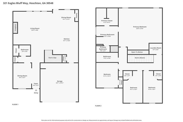 321 Eagles Bluff Way, Hoschton, GA 30548