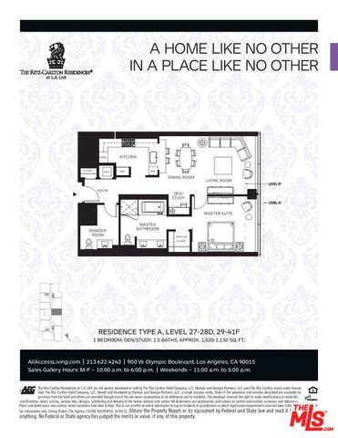 900 W Olympic Boulevard 31F, Los Angeles, CA 90015