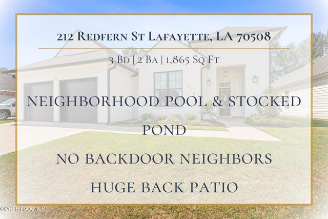 212 Redfern Street, Lafayette, LA 70508