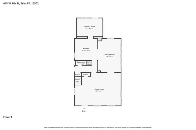 418 W 9TH Street, Erie, PA 16502