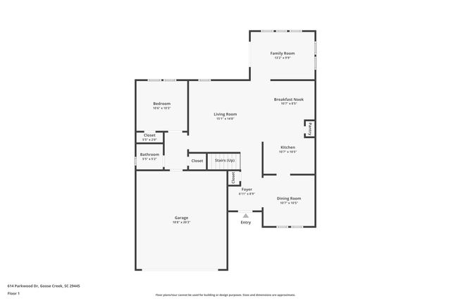 614 Parkwood Drive, Goose Creek, SC 29445