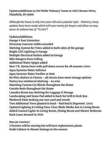 4613 Cleome Drive, Plainfield, IN 46168