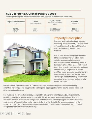 2564 W 23RD Street, Jacksonville, FL 32209