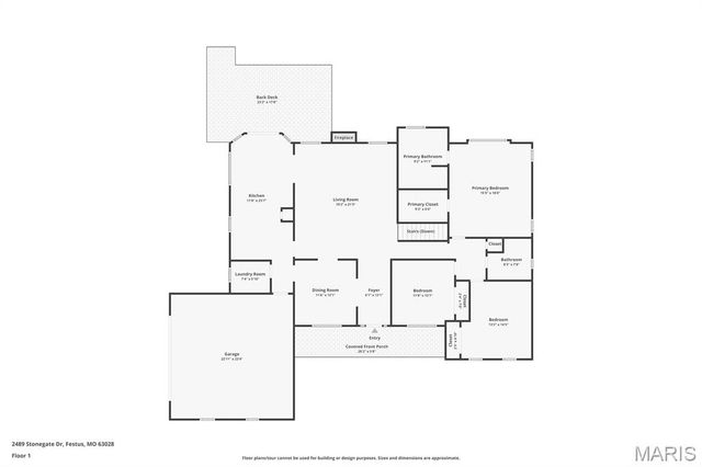 2489 Stonegate Drive, Festus, MO 63028