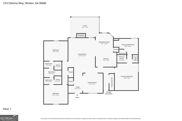 1312 Dianne Way, Winder, GA 30680