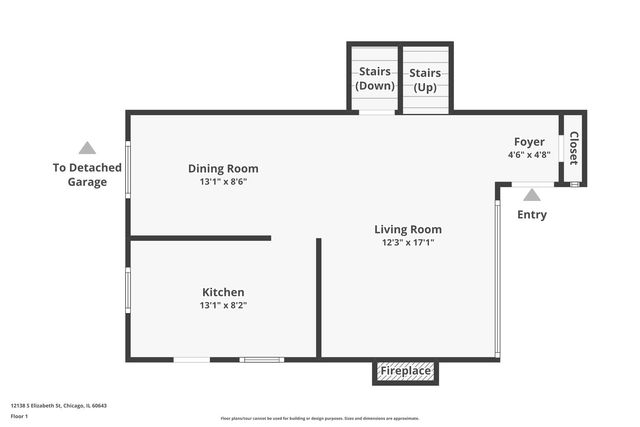 12138 S Elizabeth Street, Chicago, IL 60643