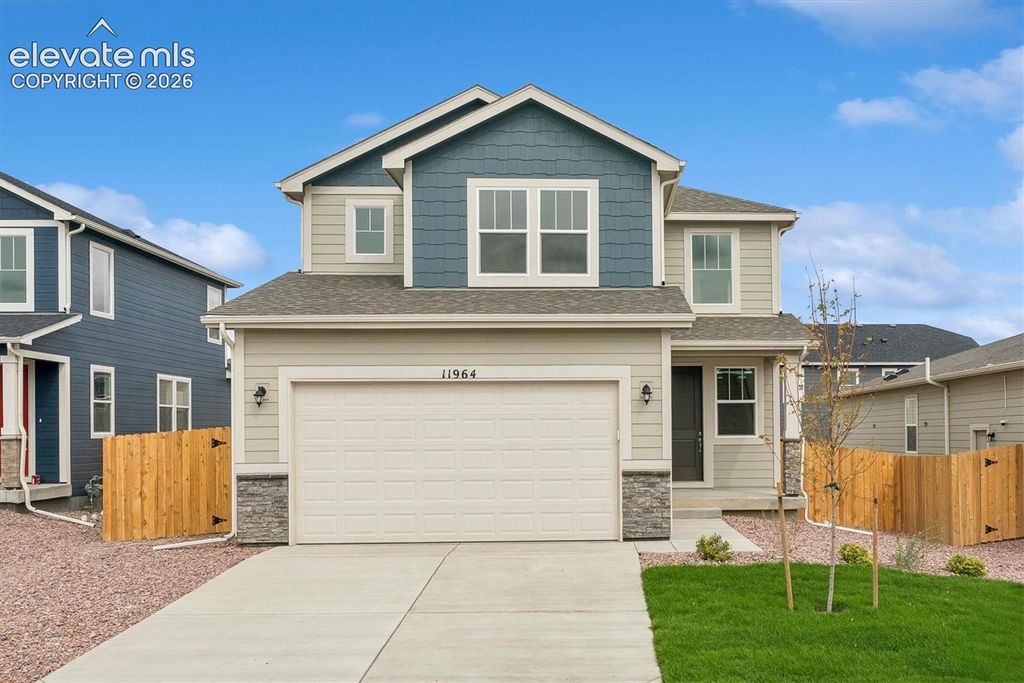 11964 Lost Peak Lane, Colorado Springs, CO 80925 — exterior