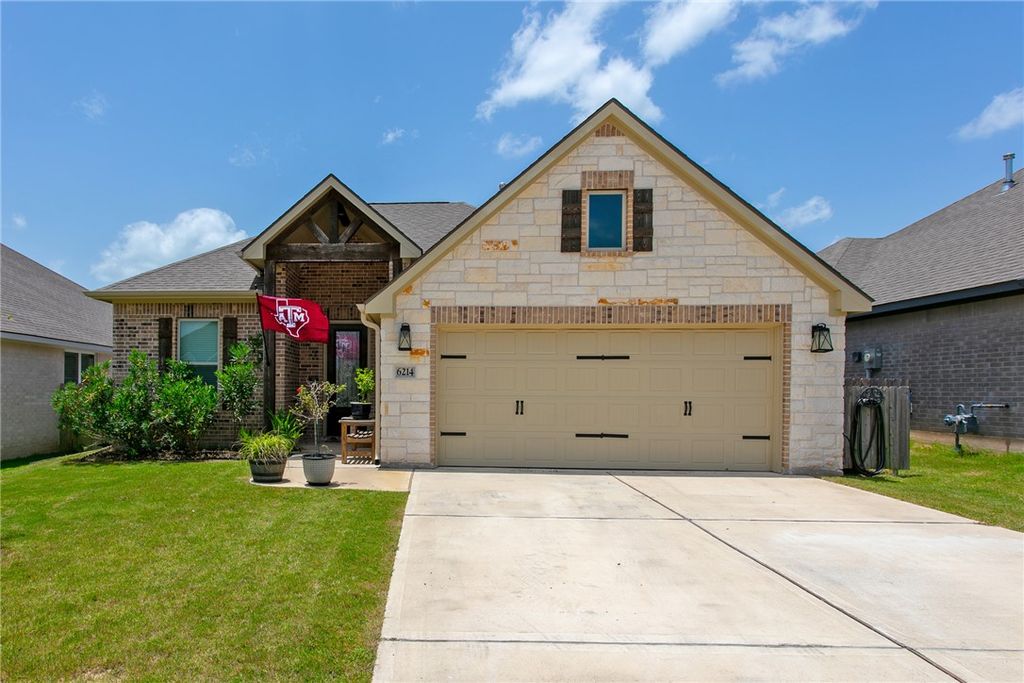 6214 Talladega Drive, College Station, TX 77845 — exterior