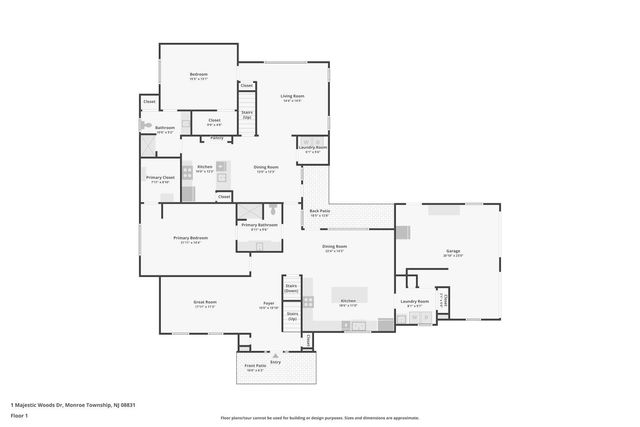 1 Majestic Woods Drive, Monroe, NJ 08831