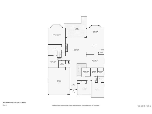 26743 E Peakview Pl, Aurora, CO 80016