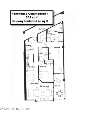 1 Riverpointe Plaza APT 1105, Jeffersonville, IN 47130