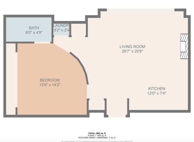 1307 S Wabash Avenue 406, Chicago, IL 60605
