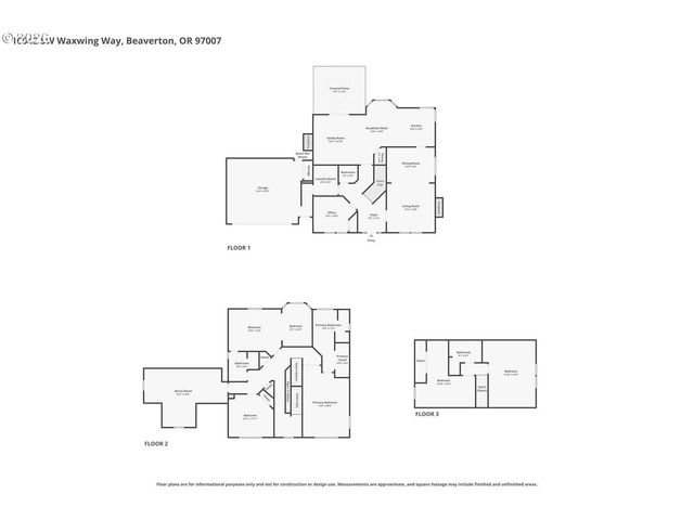 16042 Sw WAXWING Way, Beaverton, OR 97007