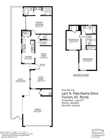 2417 N Palo Hacha Drive, Tucson, AZ 85745