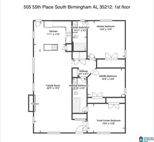 505 55TH PLACE S, Birmingham, AL 35212
