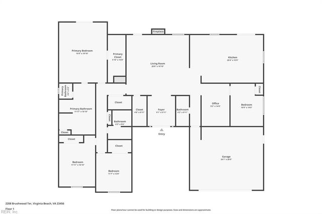 2208 Brushwood TER, Virginia Beach, VA 23456
