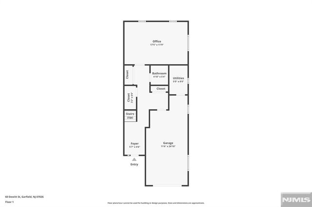 60 Dewitt Street A, Garfield, NJ 07026