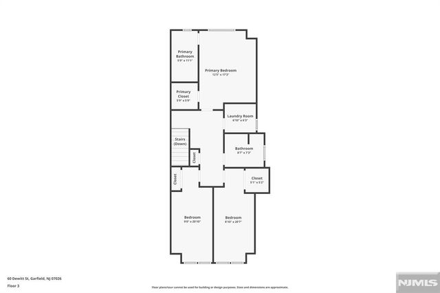 60 Dewitt Street A, Garfield, NJ 07026