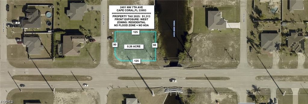 2401 NW 7th AVE, Cape Coral, FL 33993