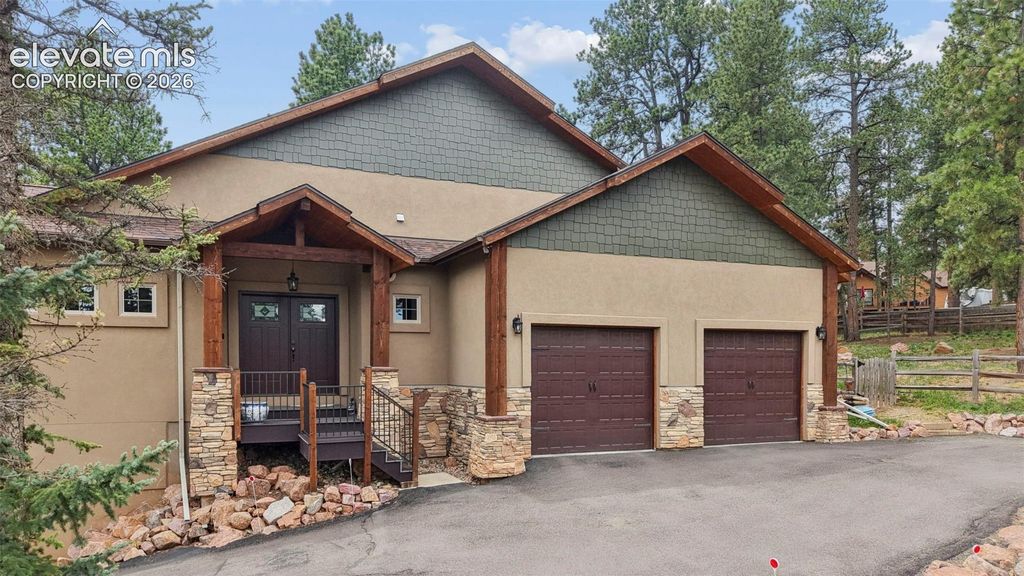 1350 Masters Drive, Woodland Park, CO 80863 — exterior