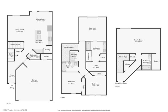 5109 W TYCE LN, Herriman, UT 84096