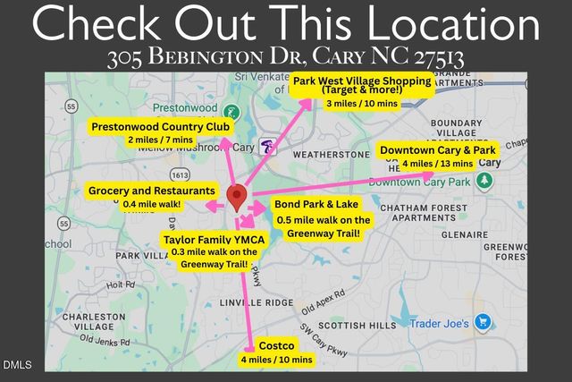 305 Bebington Drive, Cary, NC 27513