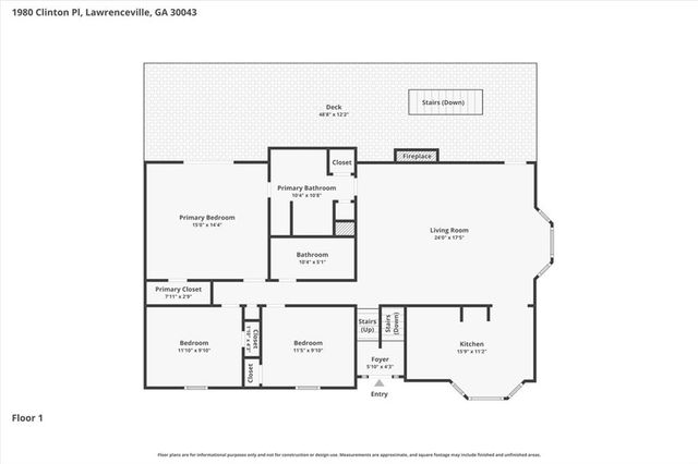1980 Clinton Place, Lawrenceville, GA 30043