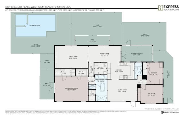 251 Gregory Place, West Palm Beach, FL 33405