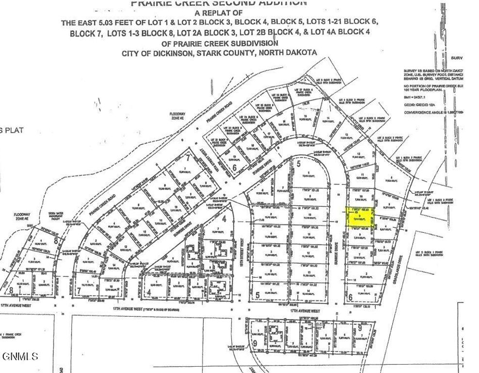 Block 6 Lot 9, Sunrise Drive, Dickinson, ND 58601