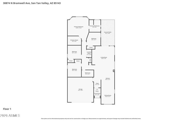 30874 N BRAMWELL Avenue, San Tan Valley, AZ 85143