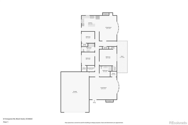 61 Evergreen Road, Black Hawk, CO 80422