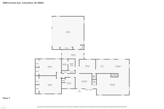 9890 Gratiot Avenue, Columbus, MI 48063