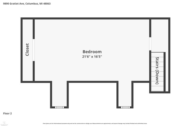 9890 Gratiot Avenue, Columbus, MI 48063