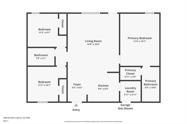 12509 NE 36th Street, Spencer, OK 73084