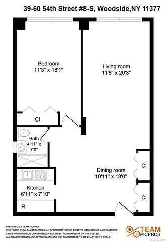 39-60 54th Street 8S, Woodside, NY 11377