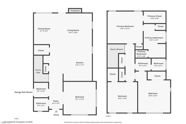 540 Cristfield RD, Chesapeake, VA 23320