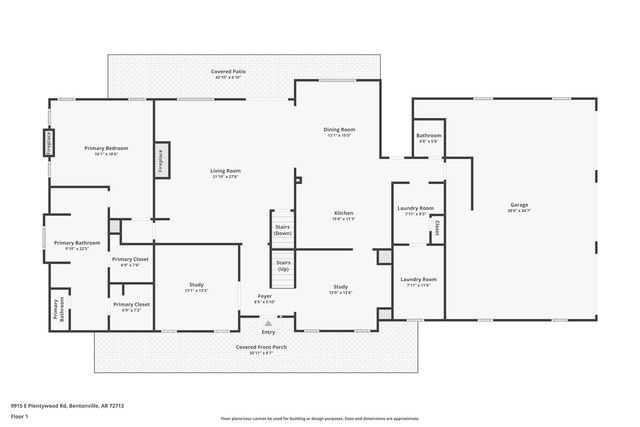 9915 E Plentywood Road, Bentonville, AR 72712