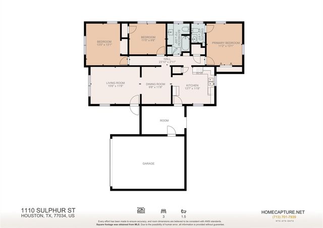 1110 Sulphur Street, Houston, TX 77034