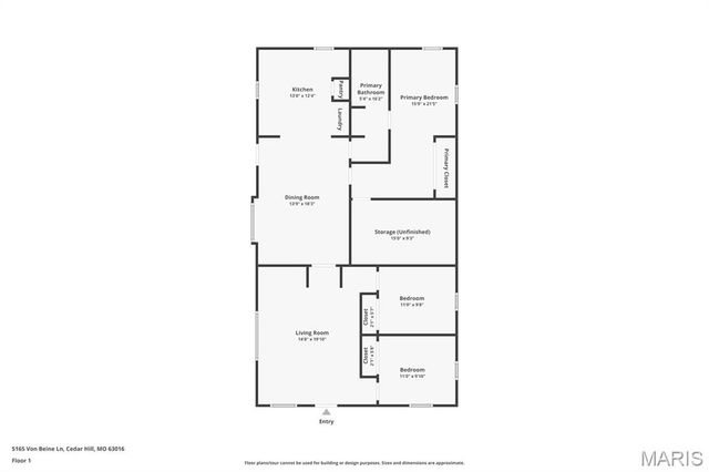 5165 Von Beine Lane, Cedar Hill, MO 63016