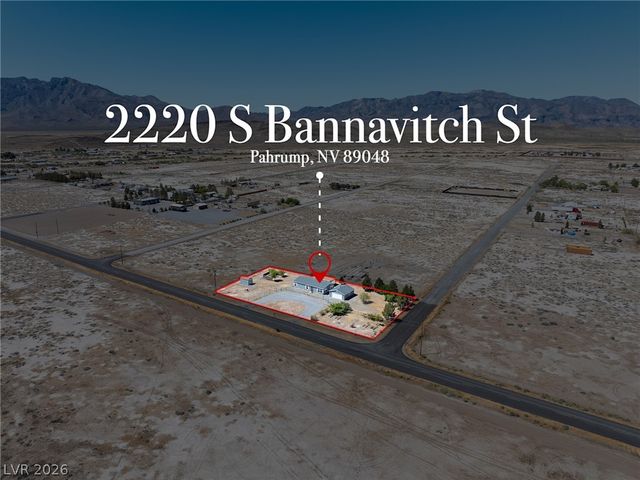 2220 South Bannavitch Street, Pahrump, NV 89048