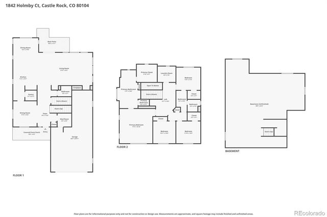 1842 Holmby Court, Castle Rock, CO 80104