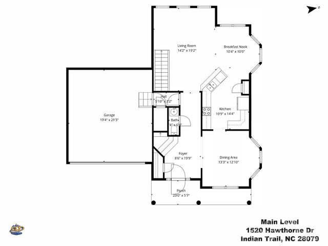 1520 Hawthorne Drive, Indian Trail, NC 28079