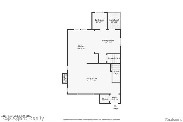 16204 Roselawn Street, Detroit, MI 48221