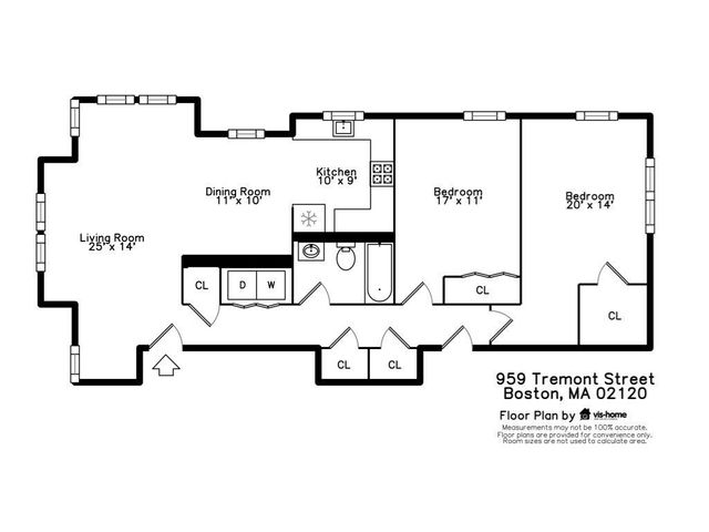959 Tremont St 3, Boston, MA 02120