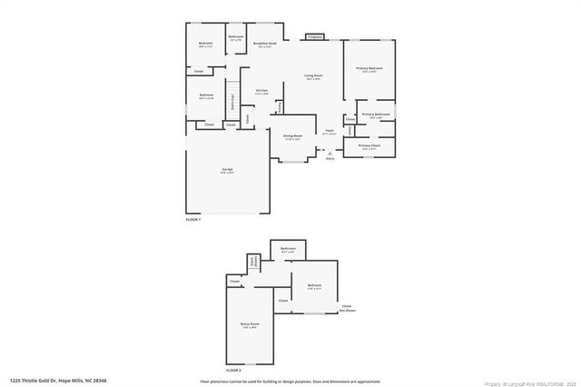 1225 Thistle Gold Drive, Hope Mills, NC 28348